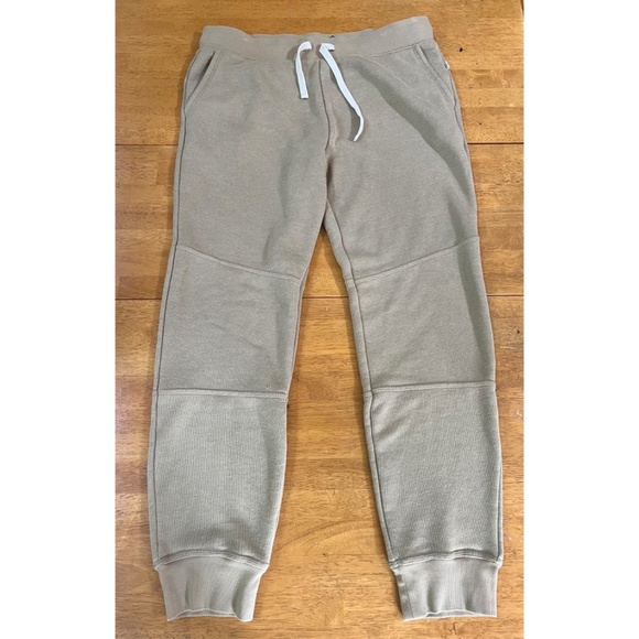 UGG Mens Reynold Jogger Beige Sweatpants Drawstring Pants Loungewear, Size XL - Picture 3 of 11